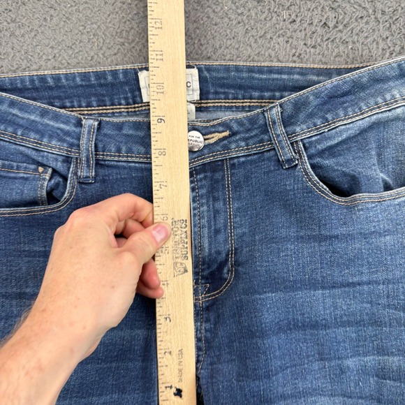 For The Republic Denim Skinny Jeans Medium Wash Blue Womens Size 6/27 Stretch - Picture 4 of 8